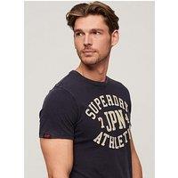 Superdry Vintage Athletic Short Sleeve T-Shirt - Navy