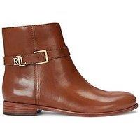 Lauren By Ralph Lauren Brooke Ankle Boots - Brown