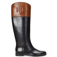 Lauren By Ralph Lauren Justine Knee High Boots - Black