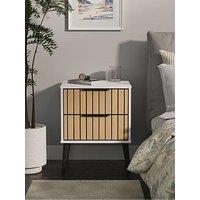 Swift Florida Ready Assembled 2 Drawer Bedside Chest