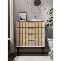 Swift Florida Ready Assembled 4 Drawer Chest