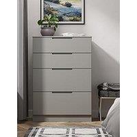 Swift Florence Ready Assembled Deep 4 Drawer Chest
