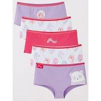 Squishmallows 5 Pack Knickers - Multi