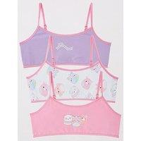 Squishmallows Squishmallows 3 Pack Crop Tops - Multi