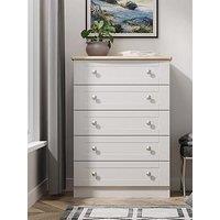 Swift Sydney Ready Assembled 5 Drawer Chest