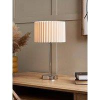 Very Home Knife Pleated Table Lamp