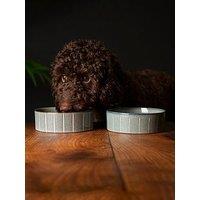 Scruffs Reactive 2Pc Bowl Set - Pinstripe 15Cm