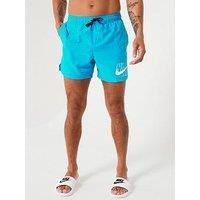 Nike Logo 5Inch Volley Short - Laser Blue