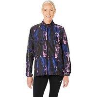 Asics Womens Running Road Lite-Show Packable Jacket - Black/Pink