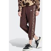 Adidas Sportswear Womens Animal 3 Stripe Pant - Brown