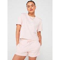 Adidas Sportswear Womens Brand Love Graphic Tee - Pink