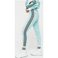 Adidas Sportswear Womens Animal 3 Stripe Legging - Multi