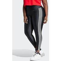 Adidas Originals Womens 3 Stripe Leggings - Black