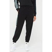 Adidas Sportswear Womens Animal 3 Stripe Pant - Black Multi