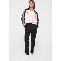 Adidas Sportswear Womens Boldblock Tracksuit - Black/Pink