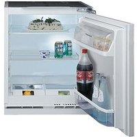 Hotpoint Low Frost Hbul011 Undercounter Fridge - White - Fridge With Installation