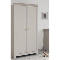 Little Acorns Celeste Double Wardrobe - Cashmere & Grey Ash