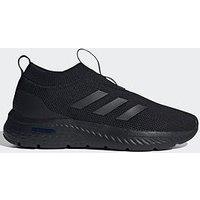 Adidas Sportswear Women'S Cloudfoam Move Sock Trainer - Black/Black