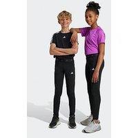 Adidas Junior Girls Training Tech Fit Tights - Black