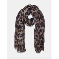 Mint Velvet Leopard Print Scarf