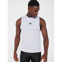 Adidas Mens Training Designed 4 Training Tank - Grey