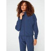 Adidas Womens Training Pacer Woven Jacket - Navy