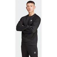 Adidas Originals Mens Essentials Crew - Black