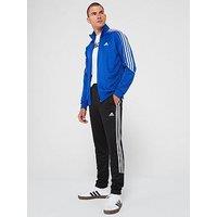 Adidas Sportswear Mens 3 Stripe Double Knit Tracksuit - Blue