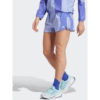 Adidas Womens Running Own The Run Colour Block 4Inch Shorts - Blue