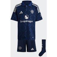 Adidas Manchester United Mini Kit 24/25 Away Full Kit -Navy