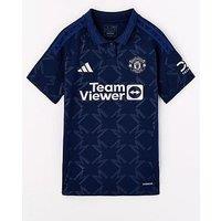 Adidas Manchester United Womens 24/25 Away Stadium Replica Shirt -Navy