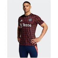 Adidas Manchester United 24/25 Mens Pre Match Jersey - Red