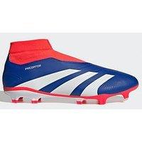 Adidas Mens Predator League Laceless Firm Ground Football Boot -Blue