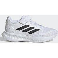 Adidas Unisex Kids Running Runfalcon 5 Trainers - White/Black