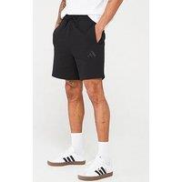 Adidas Sportswear Mens All Season French Terry Short - Black