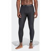 Adidas Mens Training Tech Fit Base Tight - Black