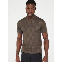 Adidas Mens Training Power T-Shirt - Khaki