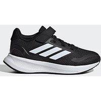 Adidas Unisex Kids Running Runfalcon 5 Trainers - Black/White