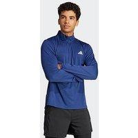 Adidas Mens Train Essentials 1/4 Zip Top - Navy