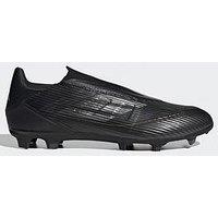 Adidas Mens F50 League Laceless Firm Ground Football Boot -Black/Gold