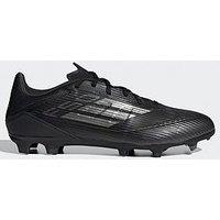 Adidas Mens F50 League Firm Ground Football Boot -Black/Gold