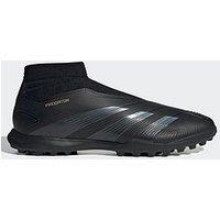 Adidas Mens Predator League Laceless Astro Turf Football Boot -Black/Gold