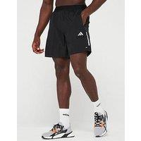 Adidas Mens Training Gym+ Woven 7In Shorts - Black