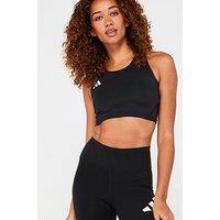 Adidas Womens Running Adizero Crop Top - Black