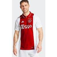 Adidas Ajax Mens 24/25 Home Stadium Replica Shirt -White