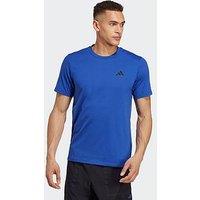 Adidas Mens Train Essentials T-Shirt - Blue