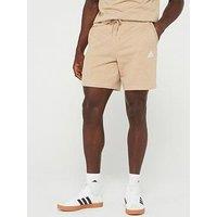 Adidas Sportswear Mens Melange Short - Brown