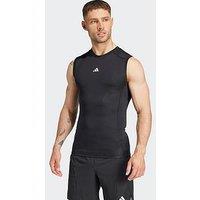 Adidas Mens Training Tech Fit Vest - Black