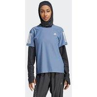 Adidas Womens Running Own The Run T-Shirt - Navy