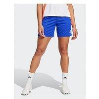 Adidas Womens Tiro 24 Training Short -White/Blue